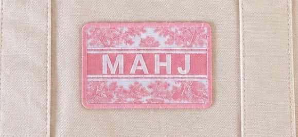 Custom Mahjong Zip-Top Pouch-Pick Your Patch